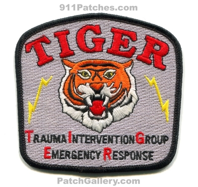 Equilon Enterprises Shell Oil Refinery TIGER Patch (California)
Scan By: PatchGallery.com
Keywords: company co. gas petroleum plant industrial hazmat haz-mat hazardous materials ert trauma intervention group emergency response team