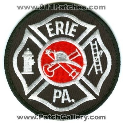 Erie Fire Department Patch (Pennsylvania)
Scan By: PatchGallery.com
Keywords: dept. pa.