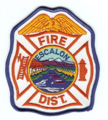 Escalon Fire Dist
Thanks to PaulsFirePatches.com for this scan.
Keywords: california district