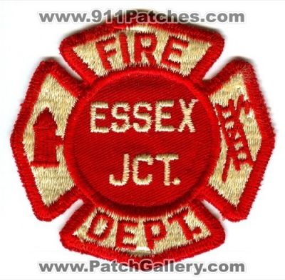 Essex Junction Fire Department (Vermont)
Scan By: PatchGallery.com
Keywords: jct. dept.
