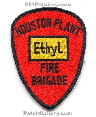 Ethyl Corporation Houston Plant Fire Brigade Patch (Texas)
Scan By: PatchGallery.com
Keywords: chemical industrial emergency response team ert