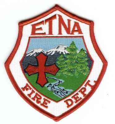Etna Fire Dept
Thanks to PaulsFirePatches.com for this scan.
Keywords: california department