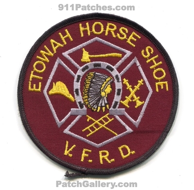 Etowah Horse Shoe Volunteer Fire Rescue Department Patch (North Carolina)
Scan By: PatchGallery.com
Keywords: vol. dept. vfrd v.f.r.d.