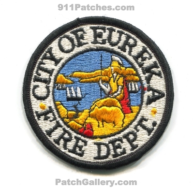 Eureka Fire Department Patch (California)
Scan By: PatchGallery.com
Keywords: city of dept.