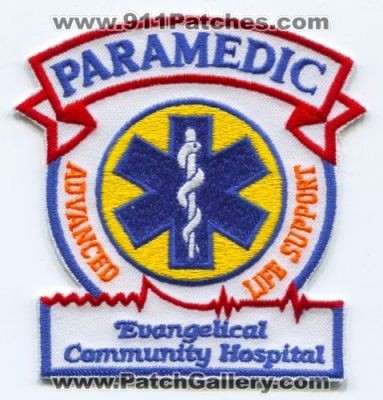 Evangelical Community Hospital Paramedic (Pennsylvania)
Scan By: PatchGallery.com
Keywords: ems advanced life support als
