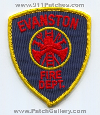 Evanston Fire Department Patch (Wyoming)
Scan By: PatchGallery.com
Keywords: dept.