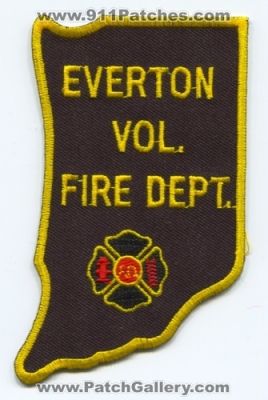 Everton Volunteer Fire Department (Indiana)
Scan By: PatchGallery.com
Keywords: vol. dept.