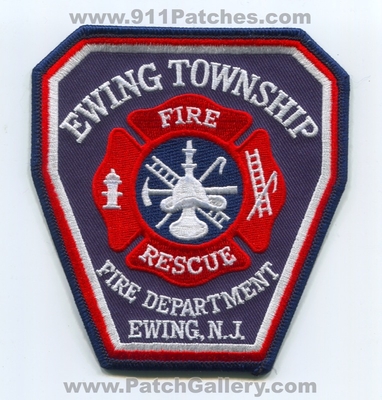 Ewing Township Fire Rescue Department Patch (New Jersey)
Scan By: PatchGallery.com
Keywords: twp. dept. n.j. nj