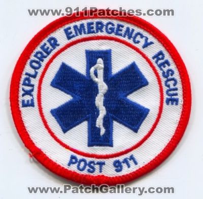 Explorer Emergency Rescue Post 911 (UNKNOWN STATE)
Scan By: PatchGallery.com
Keywords: ems medical services ambulance