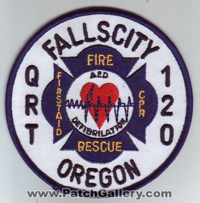 Falls City Fire Rescue (Oregon)
Thanks to Dave Slade for this scan.
Keywords: qrt 120 first aid cpr