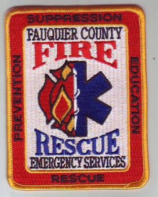 Fauquier County Emergency Services Fire Rescue (Virginia)
Thanks to Dave Slade for this scan.
