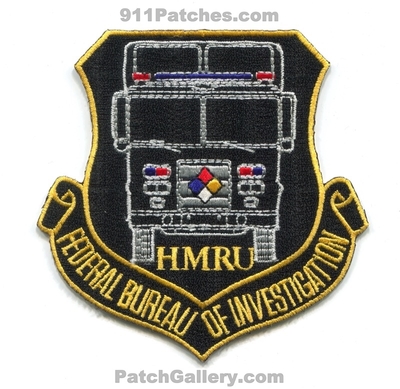 Federal Bureau of Investigation FBI Hazardous Materials Response Unit HMRU Patch (No State Affiliation)
Scan By: PatchGallery.com
Keywords: hazmat haz-mat