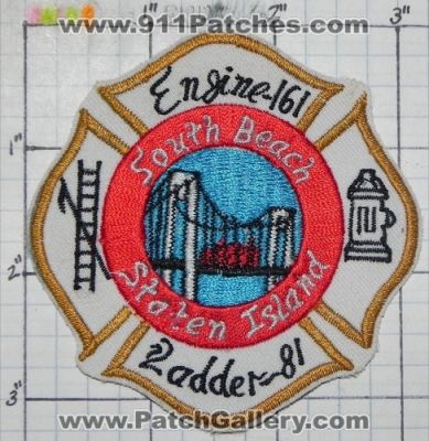 FDNY Fire Engine 161 Ladder 81 (New York)
Thanks to swmpside for this picture.
Keywords: city department dept. of south beach staten island