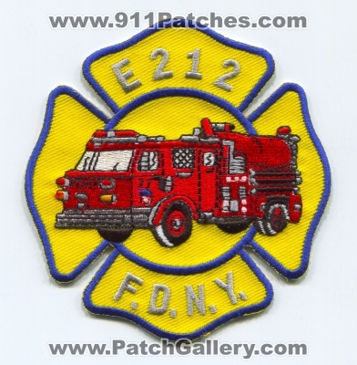 New York City Fire Department FDNY Engine 212 Patch (New York)
Scan By: PatchGallery.com
Keywords: of dept. f.d.n.y. company co. station e212