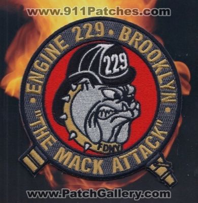 FDNY Fire Department Engine 229 (New York)
Thanks to Paul Howard for this scan.
Keywords: city of dept. brooklyn