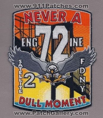 FDNY Fire Department Engine 72 Satellite 2 (New York)
Thanks to Paul Howard for this scan.
Keywords: city of dept.