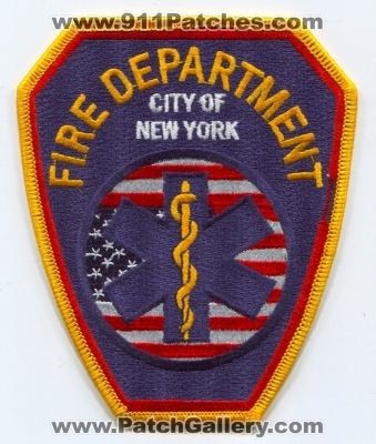 New York City Fire Department FDNY EMS Patch (New York)
Scan By: PatchGallery.com
Keywords: of dept. f.d.n.y.