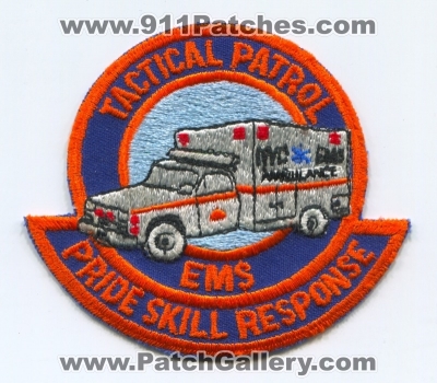 New York City Fire Department FDNY EMS Tactical Patrol Patch (New York)
Scan By: PatchGallery.com
Keywords: of dept. f.d.n.y. nyc ambulance pride skill response