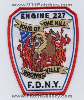 FDNY Fire Department Engine 227 (New York)
Thanks to Paul Howard for this scan.
Keywords: city of dept. brownsville f.d.n.y.