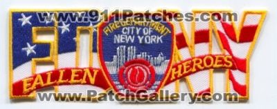 New York City Fire Department FDNY Fallen Heroes Patch (New York)
Scan By: PatchGallery.com
Keywords: of dept. f.d.n.y.