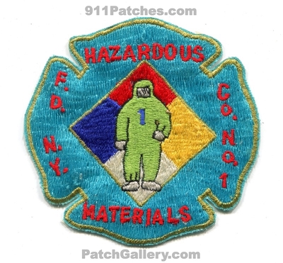 New York City Fire Department FDNY Hazardous Materials 1 Patch (New York)
Scan By: PatchGallery.com
Keywords: of dept. f.d.n.y. company co. station hazmat haz-mat