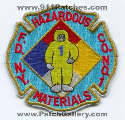 New York City Fire Department FDNY Hazardous Materials Company Number 1 (New York)
Scan By: PatchGallery.com
Keywords: of dept. f.d.n.y. co. no. #1 haz-mat hazmat