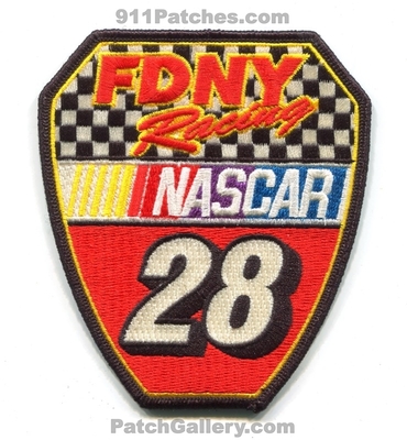 New York City Fire Department FDNY Racing NASCAR 28 Patch (New York)
Scan By: PatchGallery.com
Keywords: of dept. f.d.n.y. company co. station
