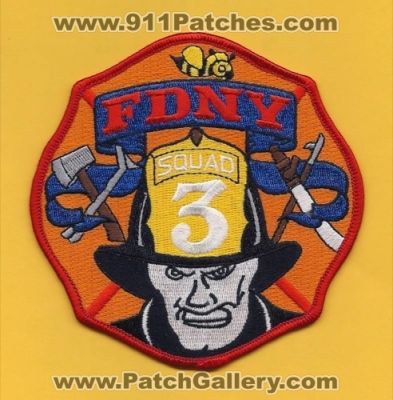 FDNY Fire Department Squad 3 (New York)
Thanks to Paul Howard for this scan.
Keywords: city of dept.