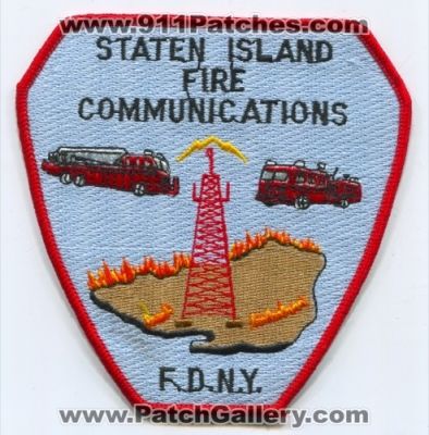 New York City Fire Department FDNY Staten Island Fire Communications (New York)
Scan By: PatchGallery.com
Keywords: of dept. f.d.n.y. company co. station 911 dispatcher