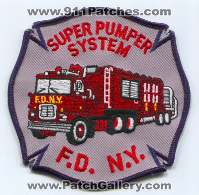 New York City Fire Department FDNY Super Pumper System Patch (New York)
Scan By: PatchGallery.com
Keywords: of dept. f.d.n.y. company co. station