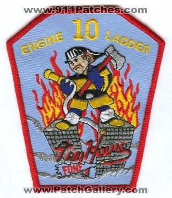 New York City Fire Department FDNY Engine 10 Ladder 10 Patch (New York)
[b]Scan From: Our Collection[/b]
Keywords: of dept. f.d.n.y. company station ten house