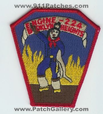 FDNY Fire Engine 224 (New York)
Thanks to Mark C Barilovich for this scan.
Keywords: department of brooklyn heights