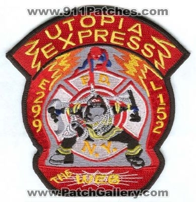 New York City Fire Department FDNY Engine 299 Ladder 152 (New York)
Scan By: PatchGallery.com
Keywords: of dept. f.d.n.y. company station e299 l152 utopia express the web