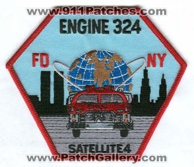 New York City Fire Department FDNY Engine 324 Satellite 4 (New York)
Scan By: PatchGallery.com
Keywords: dept. of f.d.n.y.