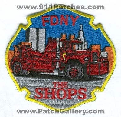 New York City Fire Department FDNY Shops (New York)
Scan By: PatchGallery.com
Keywords: of dept. f.d.n.y. company station the tow truck