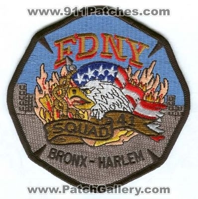 New York City Fire Department FDNY Squad 41 (New York)
Scan By: PatchGallery.com
Keywords: of dept. f.d.n.y. company co. station bronx harlem