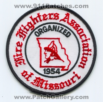 Fire Fighters Association of Missouri Patch (Missouri)
Scan By: PatchGallery.com
Keywords: firefighters ffam assn. organized 1954 department dept.