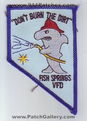 Fish Springs Volunteer Fire Department (Nevada)
Thanks to Dave Slade for this scan.
Keywords: vfd dept.