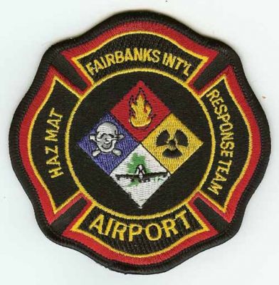 Fairbanks Intl Airport Haz Mat Response Team
Thanks to PaulsFirePatches.com for this scan.
Keywords: alaska fire international hazmat