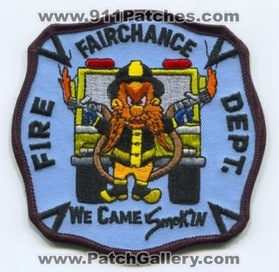 Fairchance Fire Department (Pennsylvania)
Scan By: PatchGallery.com
Keywords: dept. we came smok&#039;in smokin