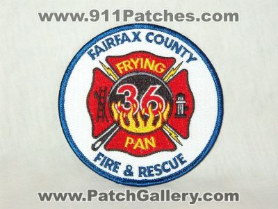 Fairfax County Fire and Rescue Station 36 (Virginia)
Thanks to Walts Patches for this picture.
Keywords: &