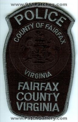 Fairfax County Police (Virginia)
Scan By: PatchGallery.com
Keywords: of