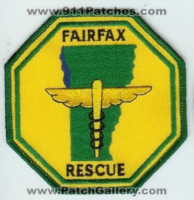 Fairfax Rescue (Vermont)
Thanks to Mark C Barilovich for this scan.
