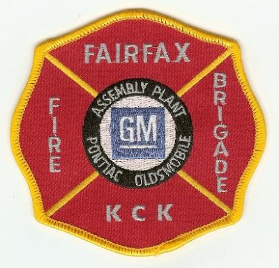 Fairfax Fire Brigade
Thanks to PaulsFirePatches.com for this scan.
Keywords: kansas gm general motors assembly plant pontiac oldsmobile city