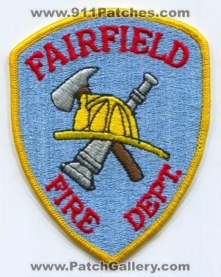 Fairfield Fire Department (California)
Scan By: PatchGallery.com
Keywords: dept.