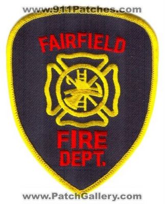Fairfield Fire Department (UNKNOWN STATE)
Scan By: PatchGallery.com
Keywords: dept.