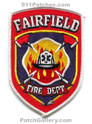 Fairfield Fire Department Patch (California)
Scan By: PatchGallery.com
Keywords: dept.