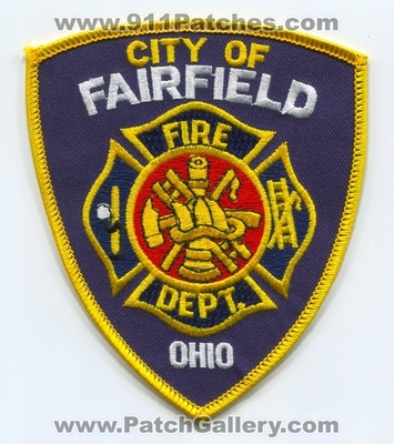 Fairfield Fire Department Patch (Ohio)
Scan By: PatchGallery.com
Keywords: city of dept.