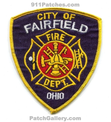 Fairfield Fire Department Patch (Ohio)
Scan By: PatchGallery.com
Keywords: city of dept.