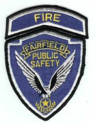 Fairfield Fire Public Safety
Thanks to PaulsFirePatches.com for this scan.
Keywords: california